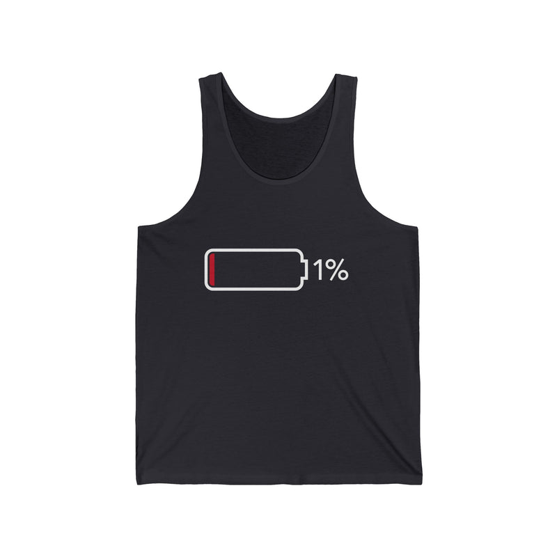 1% Charge Remaining Tank Top