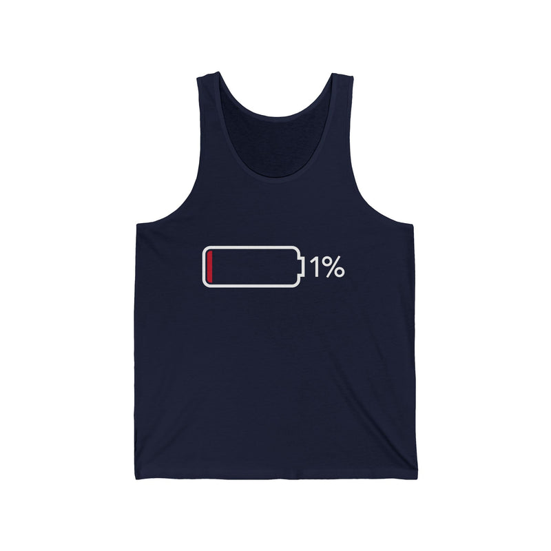 1% Charge Remaining Tank Top