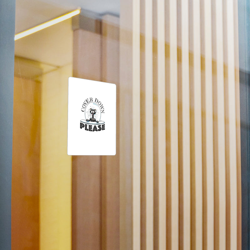 Cat Toilet Down Decal