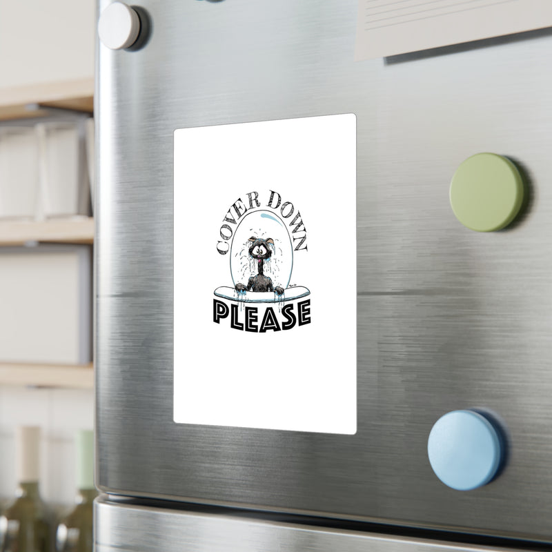 Cat Toilet Down Decal