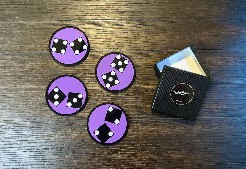 Ways of the Dice Hardways Coaster Set