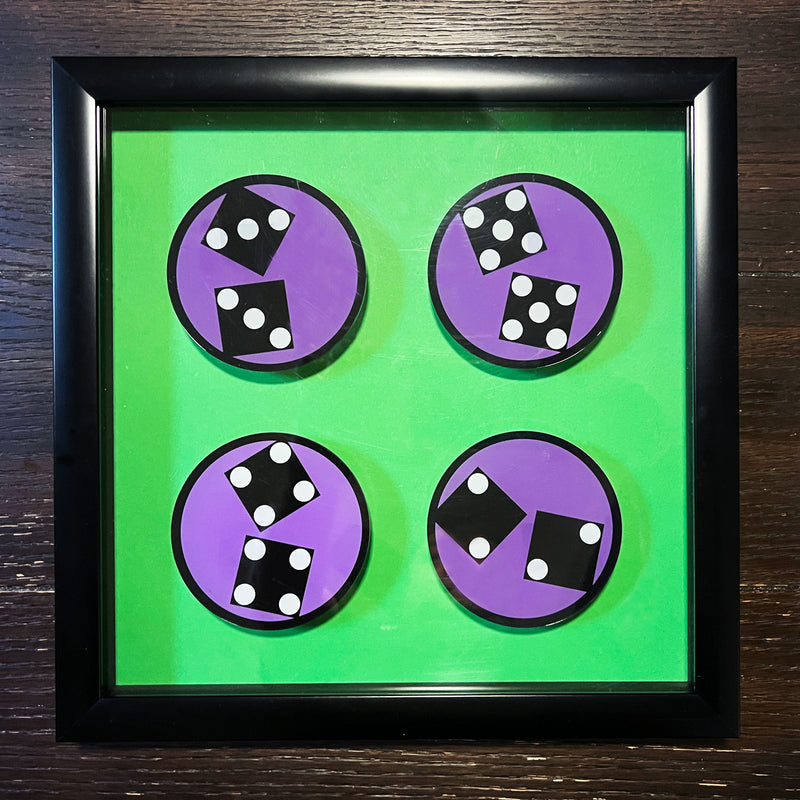 Way of the Dice Hardways Framed